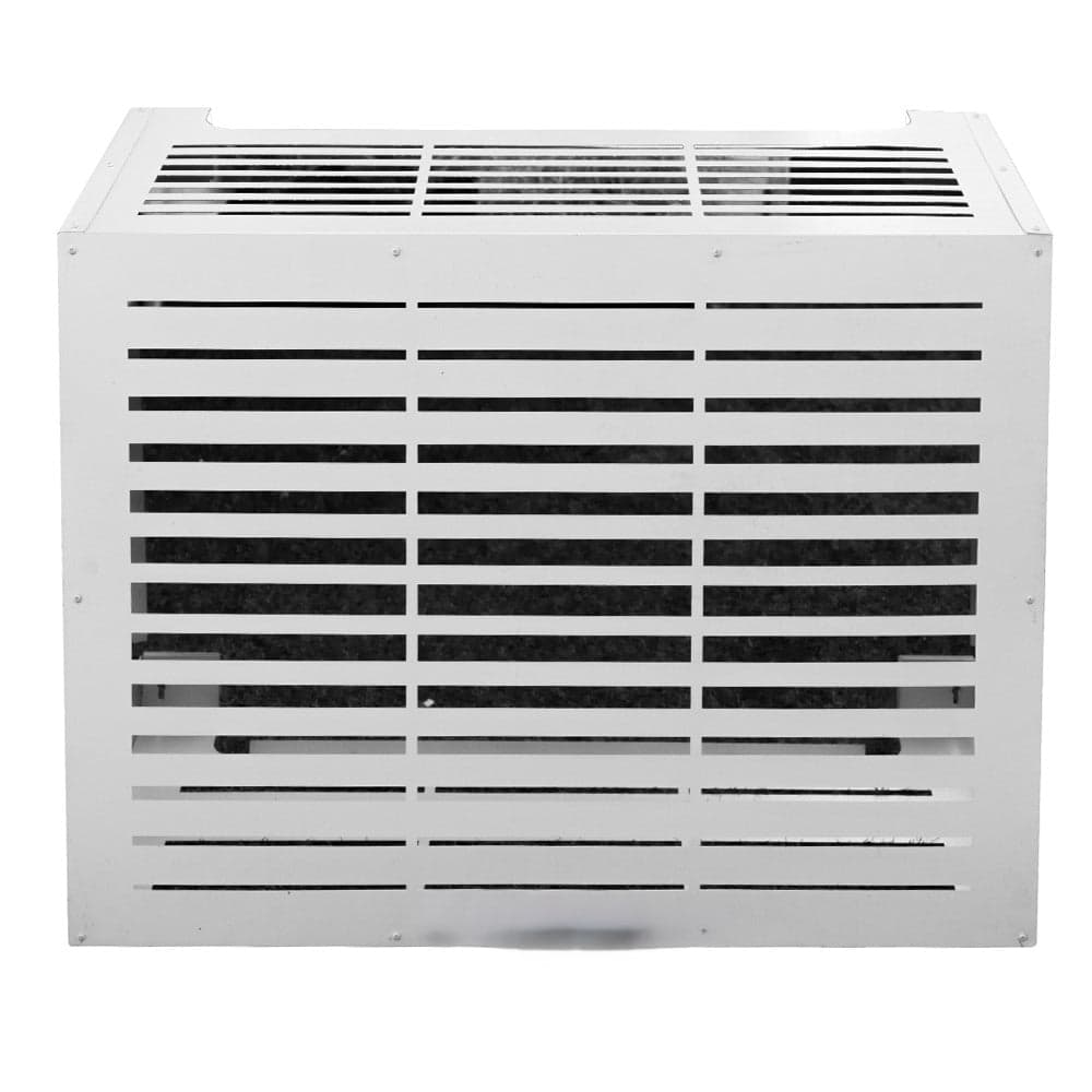Copricondizionatore Copertura per Climatizzatore 86x44x68 cm Linear M in Alluminio Bianco...