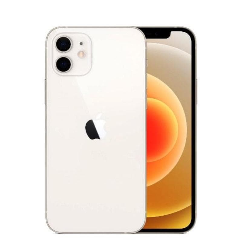 Smartphone iphone 12 128gb bianco - ricondizionato - gar. 6 mesi - grado a