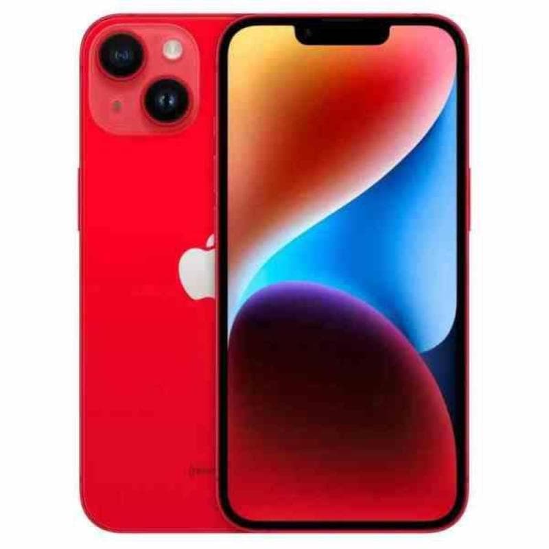 Smartphone iphone 14 128gb rosso - ricondizionato - gar. 6 mesi - grado a
