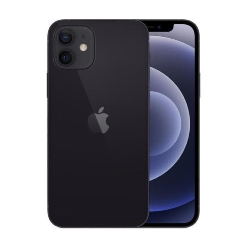 Smartphone iphone 12 128gb nero - ricondizionato - gar. 6 mesi - grado a