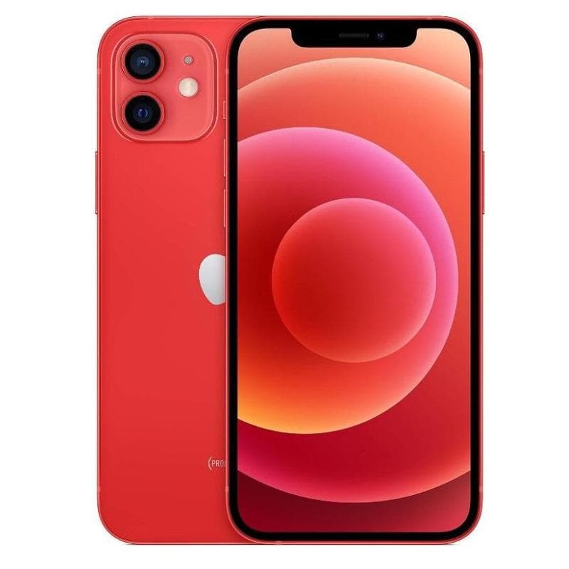 Smartphone iphone 12 128gb rosso - ricondizionato - gar. 6 mesi - grado a