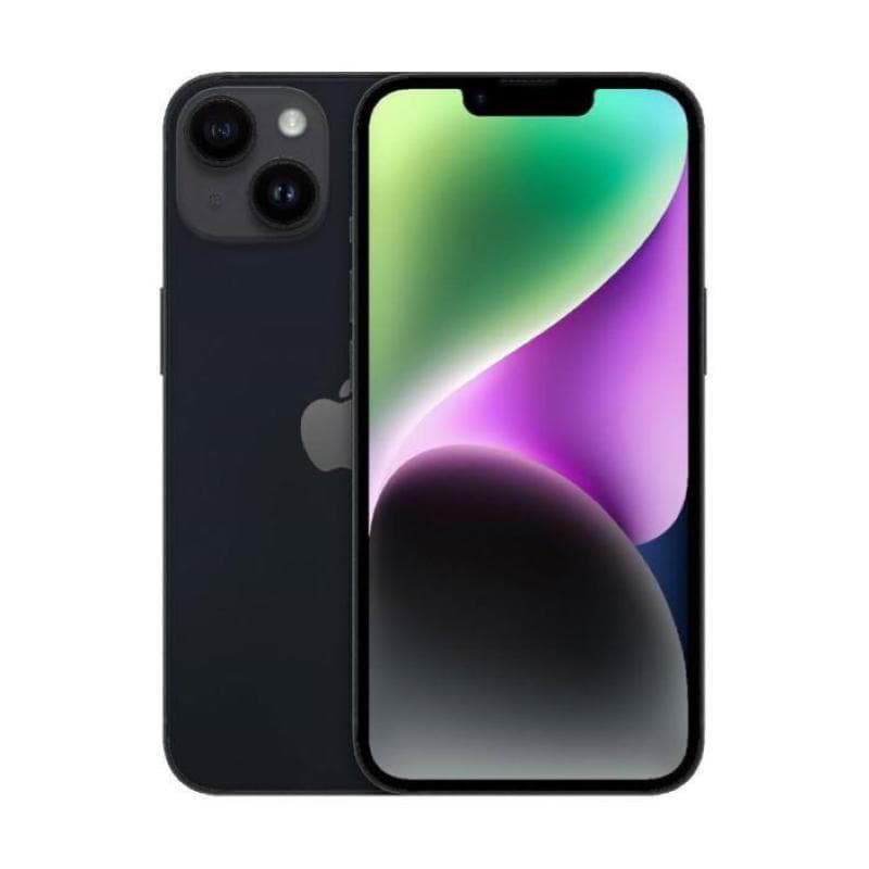 Smartphone iphone 14 256gb nero midnight - ricondizionato - gar. 6 mesi - grado a