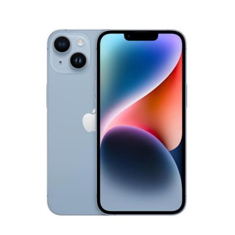 Smartphone iphone 14 128gb blu - ricondizionato - gar. 6 mesi - grado a