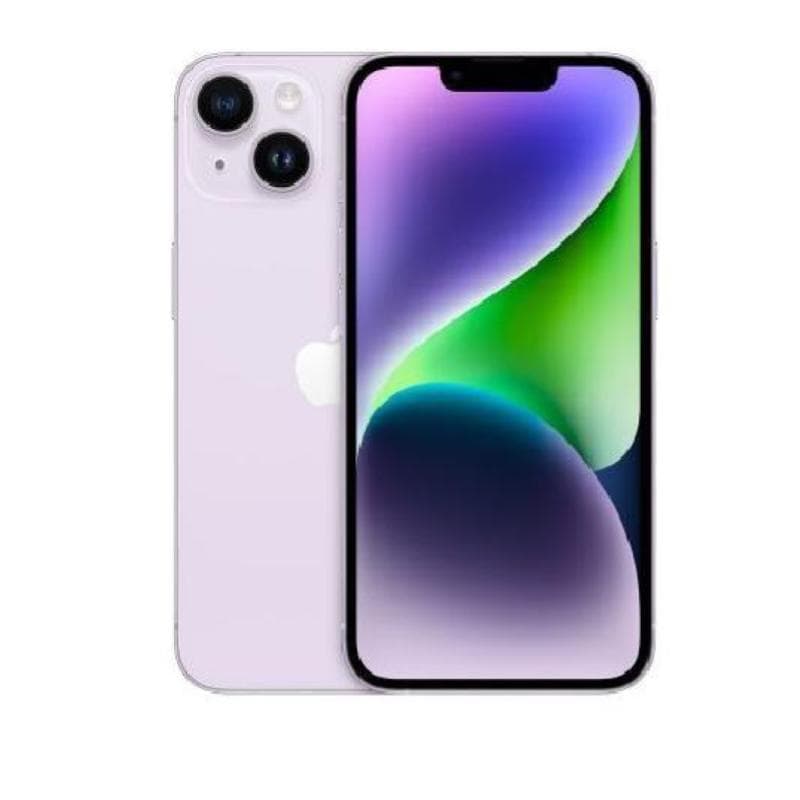 Smartphone iphone 14 256gb viola - ricondizionato - gar. 6 mesi - grado a