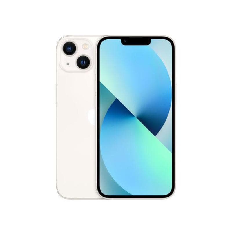 Smartphone iphone 13 256gb bianco - ricondizionato - gar. 6 mesi - grado a