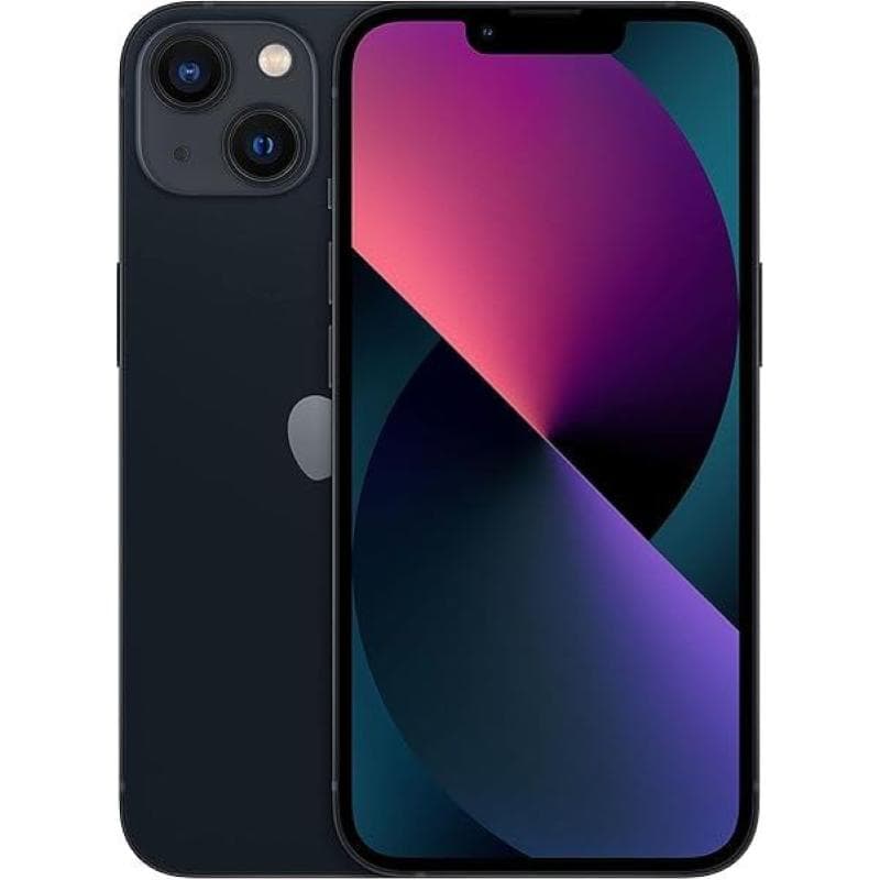 Smartphone iphone 13 256gb nero - ricondizionato - gar. 6 mesi - grado a