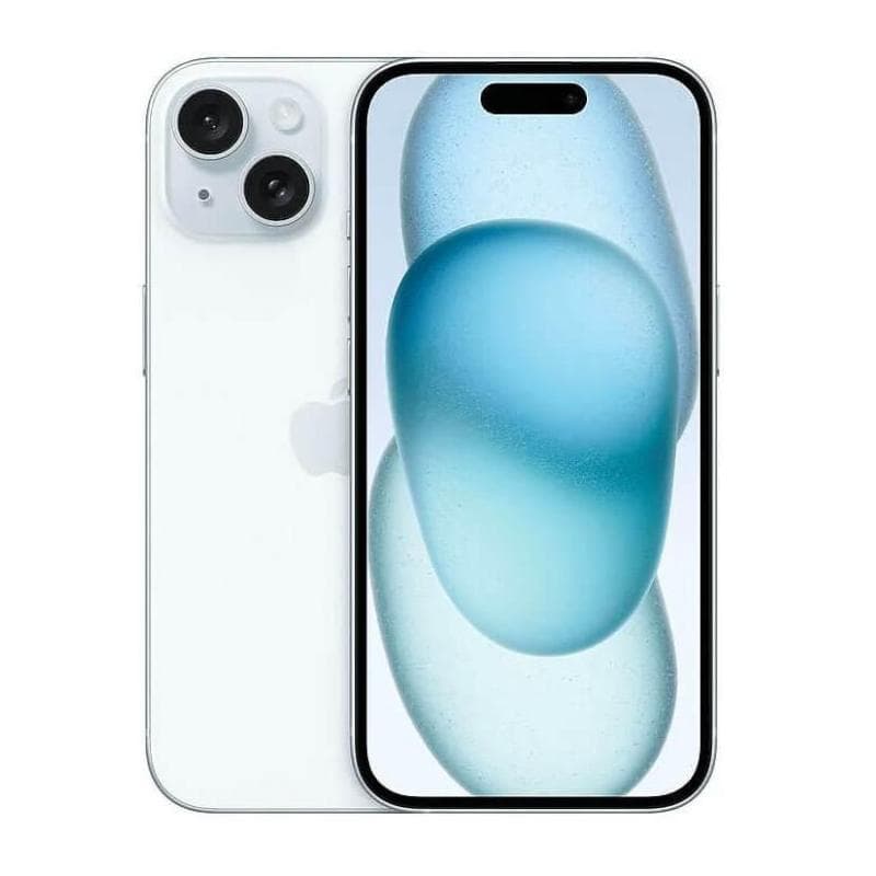 Smartphone iphone 15 128gb blue - ricondizionato - gar. 6 mesi - grado a