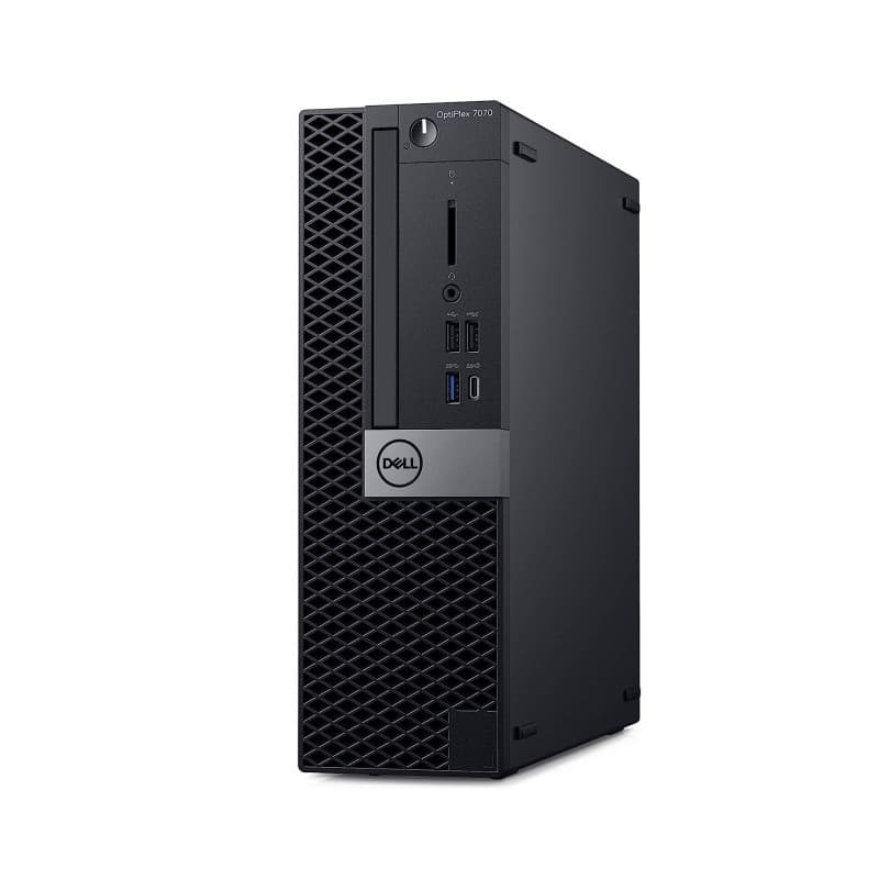 Pc optiplex 7070 sff intel core i7-9700 16gb 512gb nvme ssd windows coa - ricondizionato - gar. 6 mesi