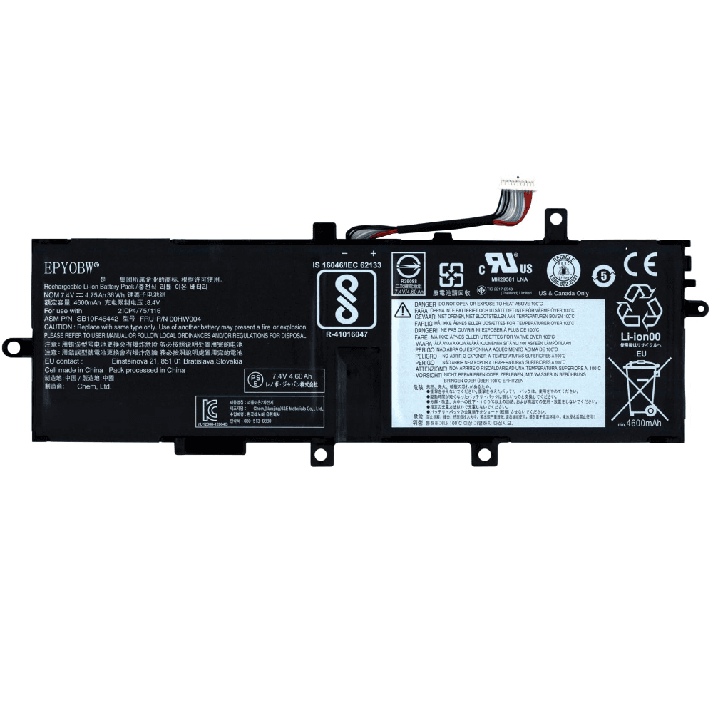Lenovo ThinkPad Helix 2 20CH Replacement Accu