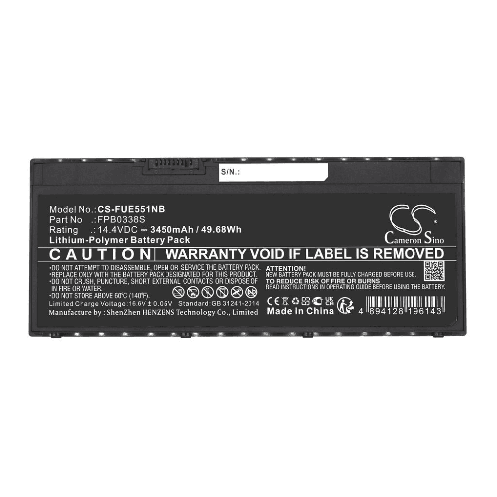 Fujitsu LifeBook U757 Replacement Accu