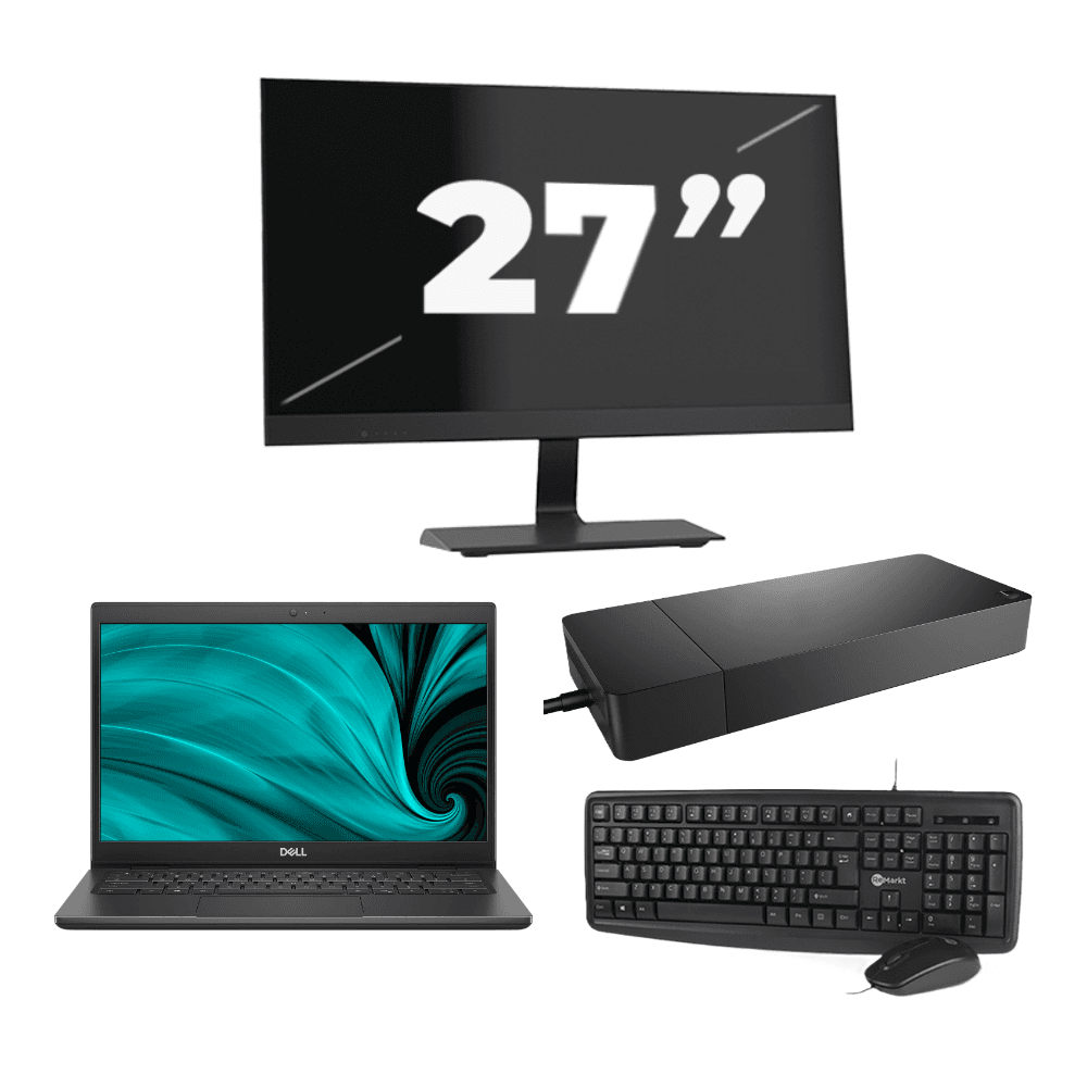 Dell Latitude 3420 - Intel Core i5 11ª generazione - 14 pollici - 16GB RAM - 512GB SSD - Windows 11 Home + 1x Monitor da 27 pollici