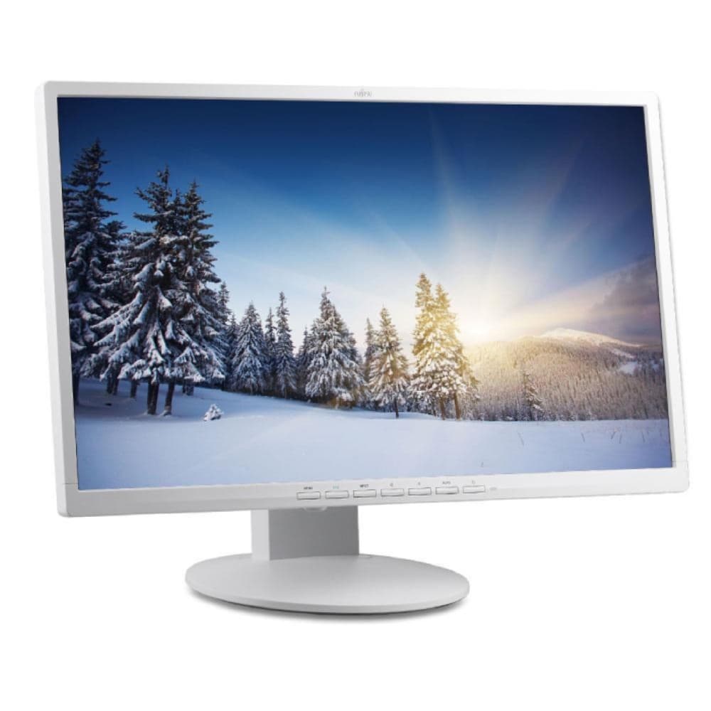 Fujitsu B24T-8 TE Pro - 24 pollici - 1920x1080 - DP - DVI - VGA - Bianco