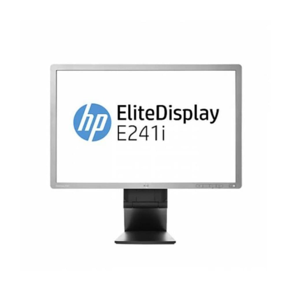 HP EliteDisplay E241i - 24 pollici - 1920x1200 - DP - DVI - VGA - Argento