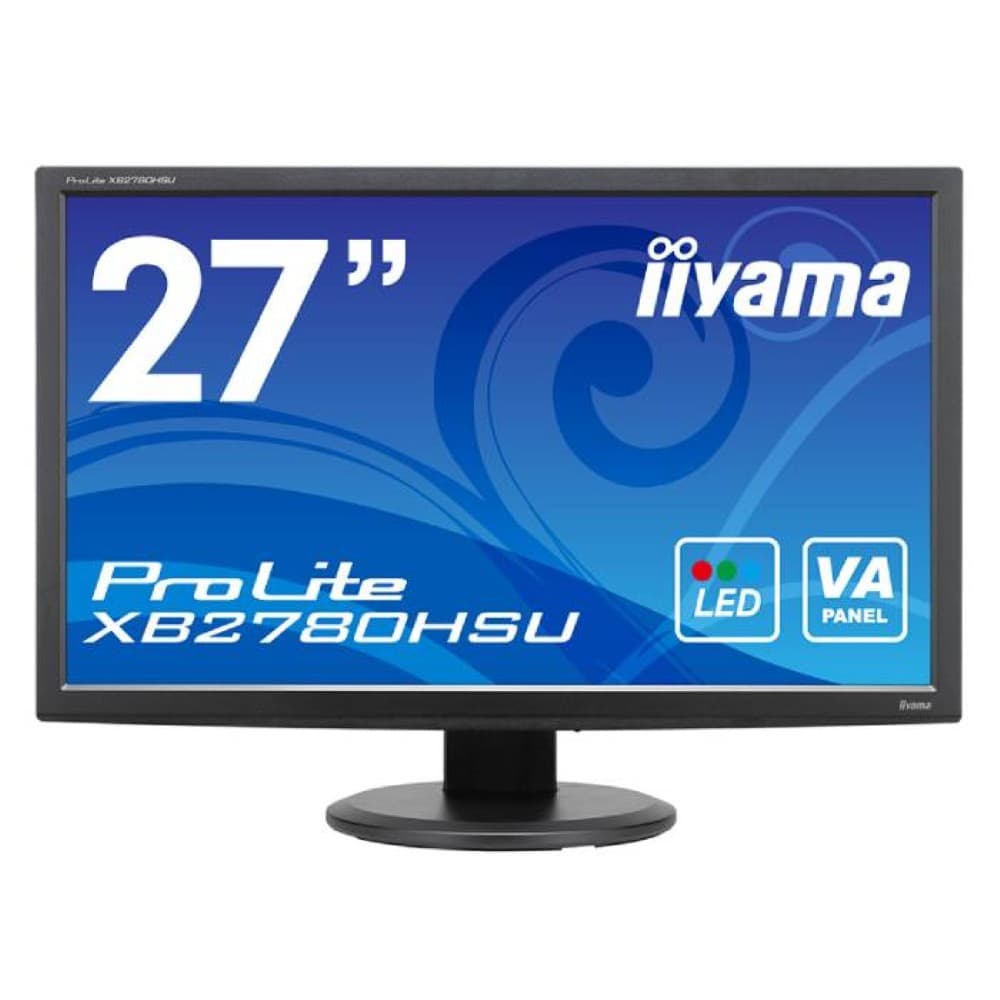 iiyama ProLite XB2780HSU - 27 pollici - 1920x1080 - DVI - HDMI - VGA - Nero