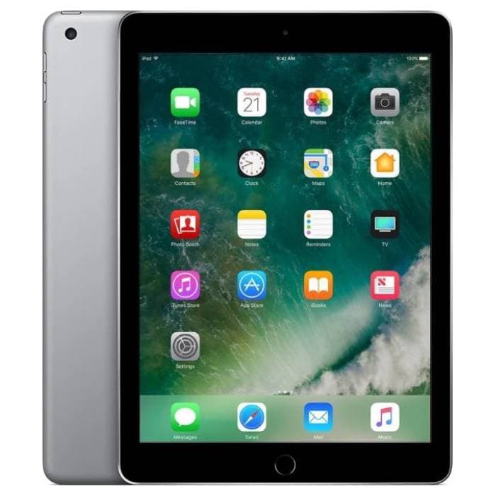 Apple iPad 5 (2017) - 9,7 pollici - 128 GB - Grigio siderale - Cellular - Garanzia di 2 anni