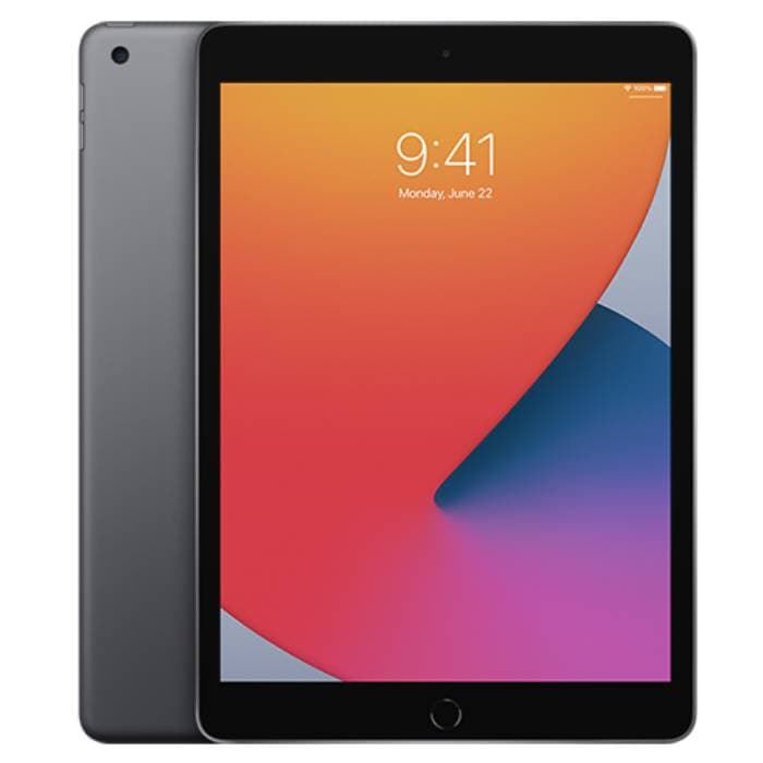 Apple iPad 8 (2020) - 10,2 pollici - 128 GB - Grigio siderale - Cellular - Garanzia di 2 anni