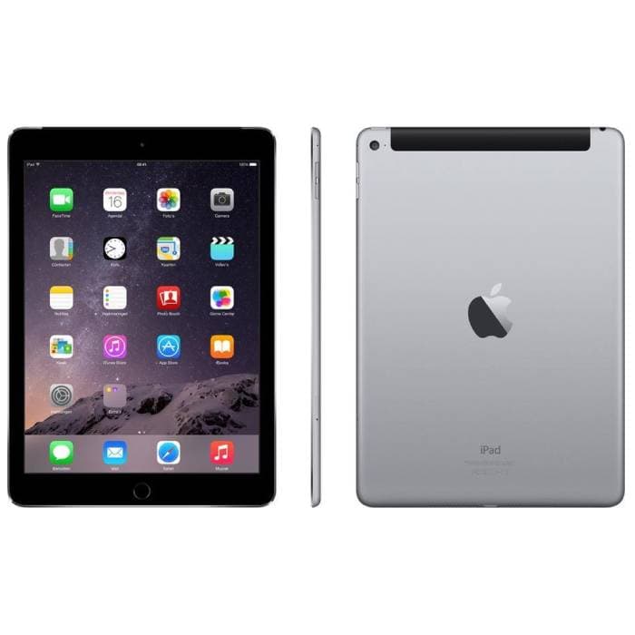 Apple iPad Air 2 (2014) - 9,7 pollici - 16 GB - Grigio siderale - Cellular - Garanzia di 2 anni