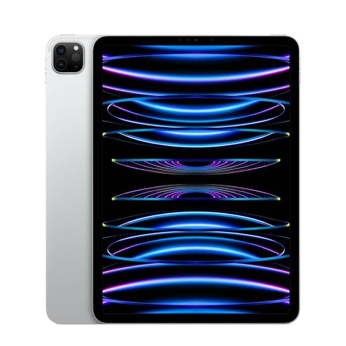 Apple iPad Pro 4 (2022) - 11 pollici - 128 GB - Argento - Garanzia di 2 anni