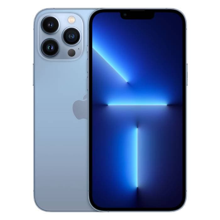 Apple iPhone 13 Pro Max - 128 GB - Blu Sierra - Garanzia di 2 anni