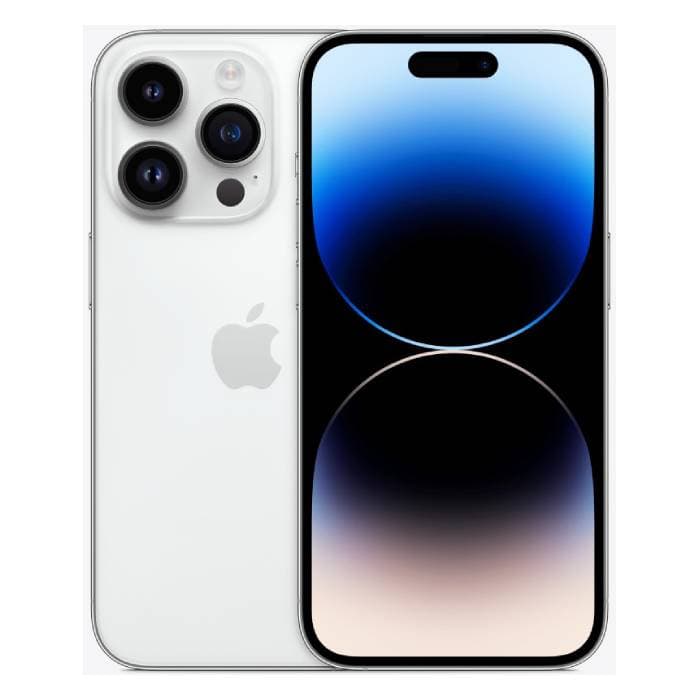 Apple iPhone 14 Pro - 128 GB - Argento - Garanzia di 2 anni