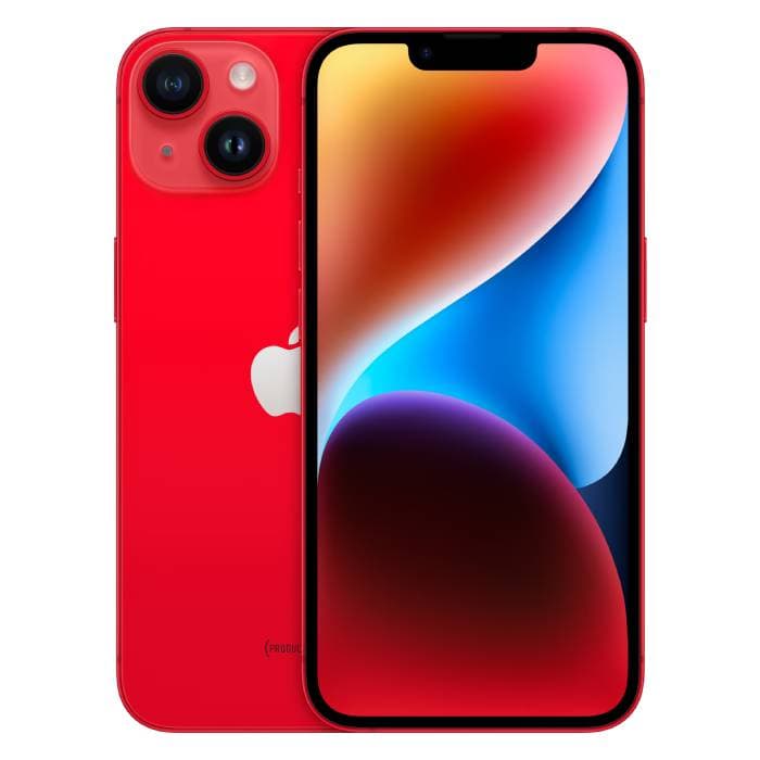 Apple iPhone 14 - 128GB - Rosso - Garanzia di 2 anni