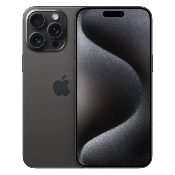 Apple iPhone 15 Pro Max - 256 GB - Titanio nero - Garanzia di 2 anni