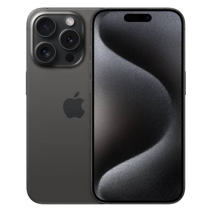 Apple iPhone 15 Pro - 256 GB - Titanio nero - Garanzia di 2 anni