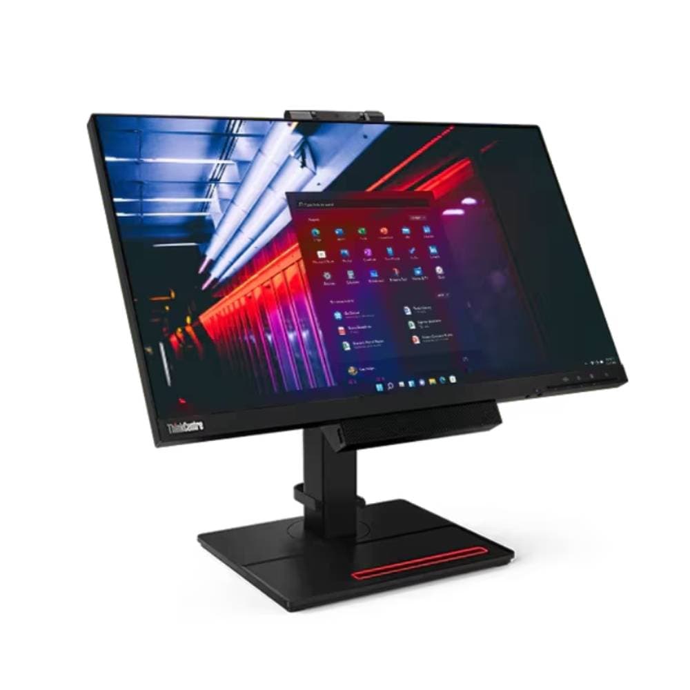 Lenovo ThinkCentre Tiny-in-One 24 Gen 4 - Schermo da 24 pollici - Risoluzione 1920x1080 - DisplayPort - Nero