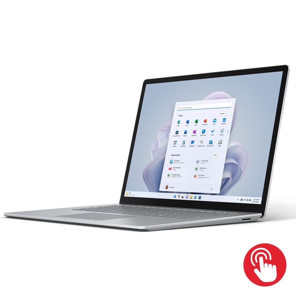 Microsoft Surface Laptop 5 - Intel Core i7 di dodicesima generazione - 15 pollici - Touchscreen - 16 GB di RAM - SSD da 256 GB - Windows 11 Home