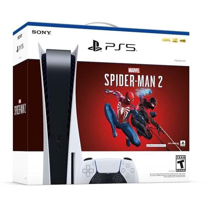 PlayStation 5 825GB - Bianco - Edizione limitata Spider-Man 2 + Spider-Man 2