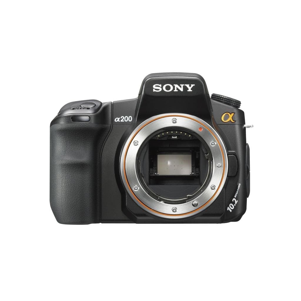 DSLR - Sony Alpha 200 - Nero + Sony Zoom DT 18-70mm f/