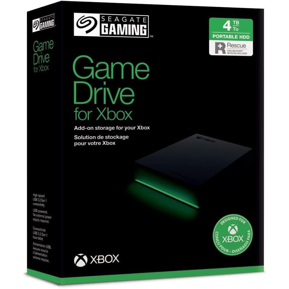 Seagate Xbox 2ALAPJ-500 Hard disk esterni - HDD 4 TB USB