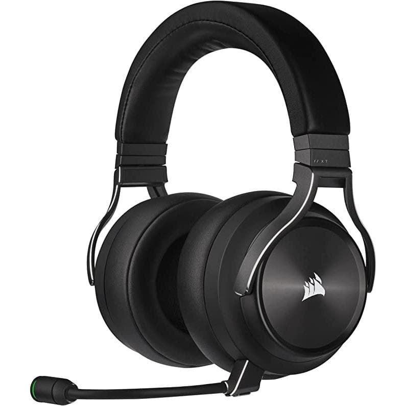 Cuffie riduzione del rumore gaming wired + wireless con microfono Corsair Virtuoso RGB - Nero