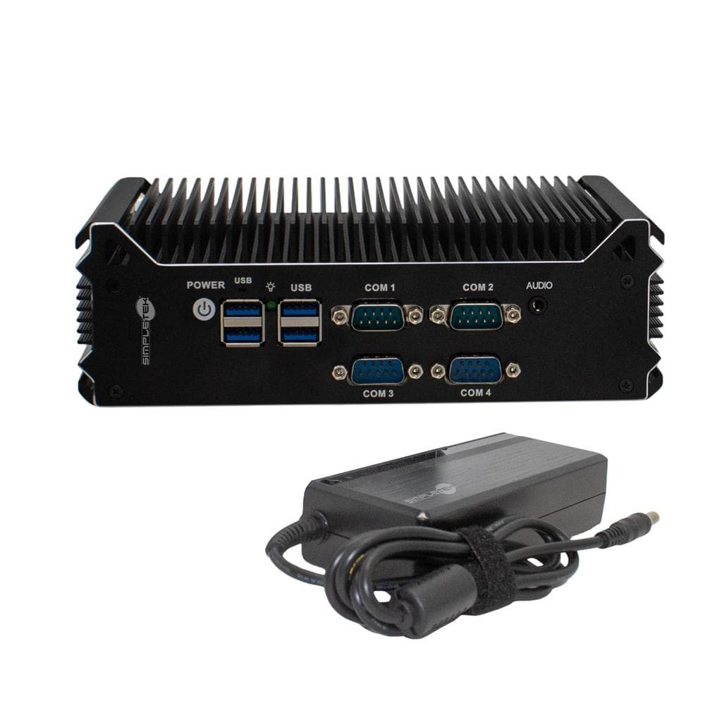 Simpletek Fanless Mini PC Core i5 GHz - SSD 512 GB RAM 32 GB