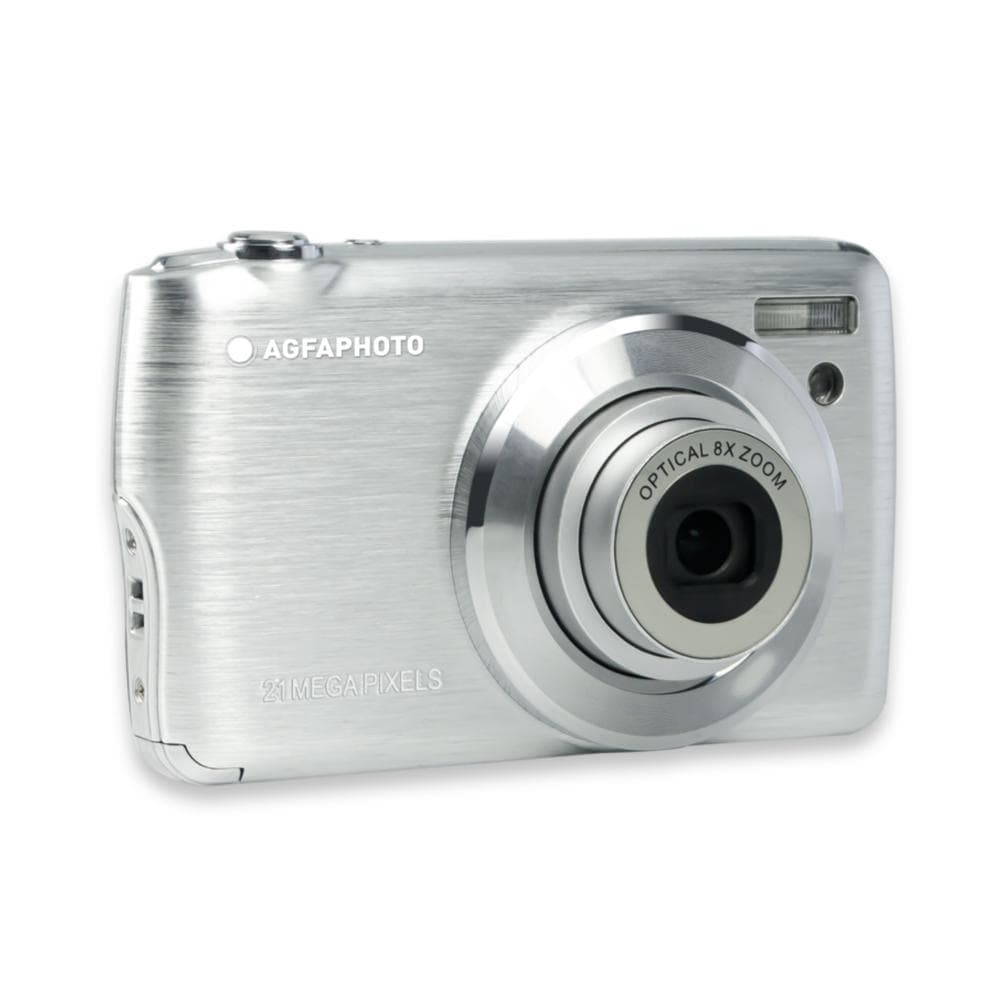 Compatta - AgfaPhoto Realishot DC8200 - Argento + AgfaPhoto Zoom Digital 8x