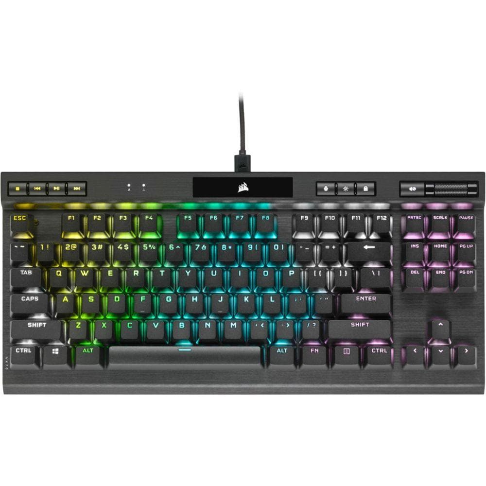 Corsair Tastiera AZERTY Francese retroilluminata K70 RGB TKL