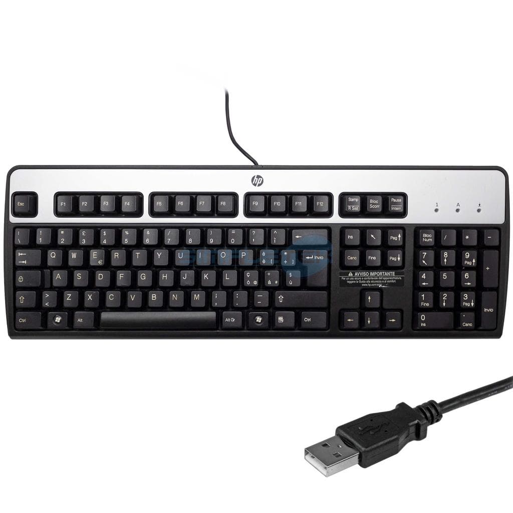 Hp Tastiera QWERTY Italiano LAYOUT ITALIANO