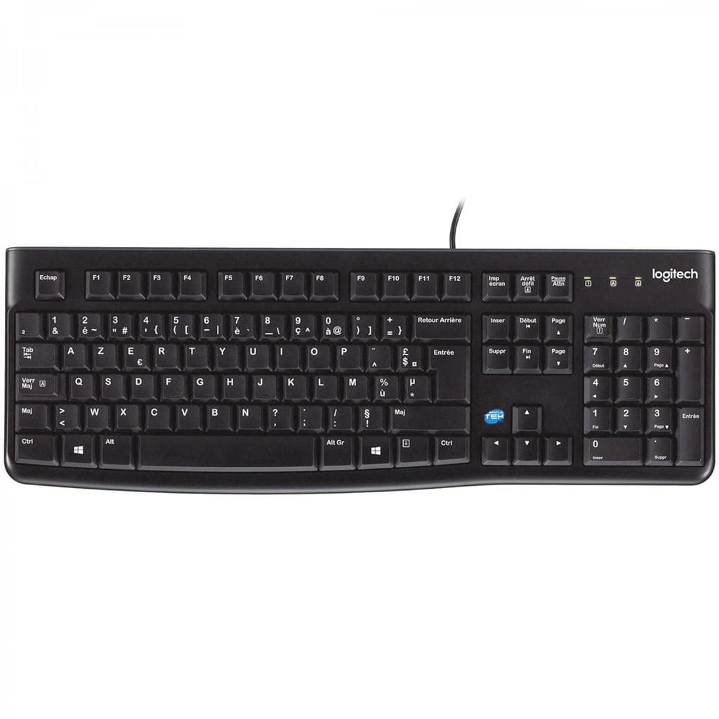 Logitech Tastiera AZERTY Francese K120