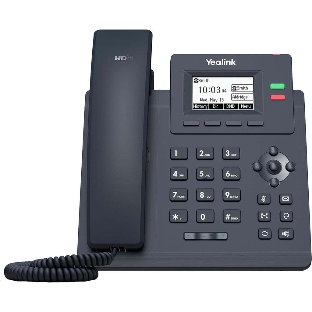 Yealink T3 Series Professional IP PoE Telephone - 2 VoIP accounts Telefoni fissi