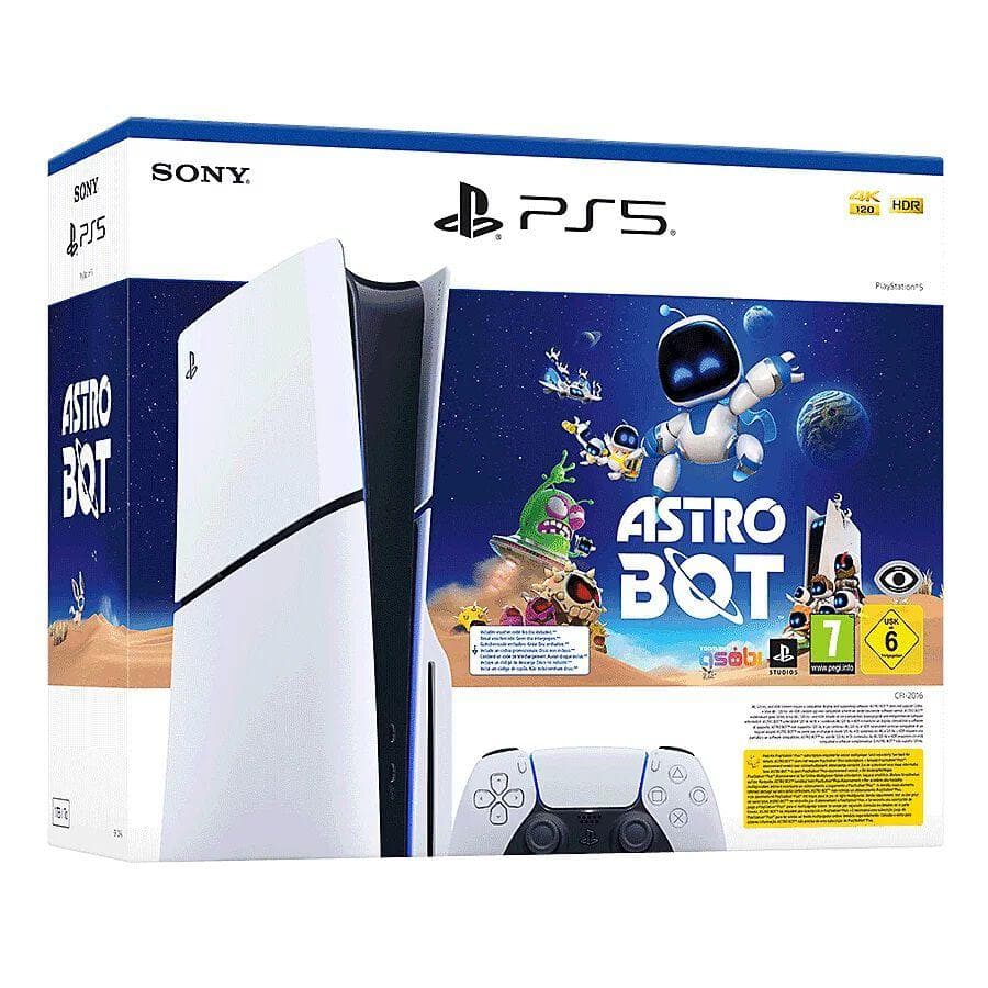 PlayStation 5 Slim 1000GB - Bianco + Astro Bot