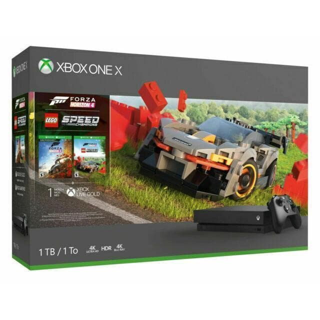 Xbox One X 1000GB - Nero + Forza Horizon 4 + LEGO Speed Champions