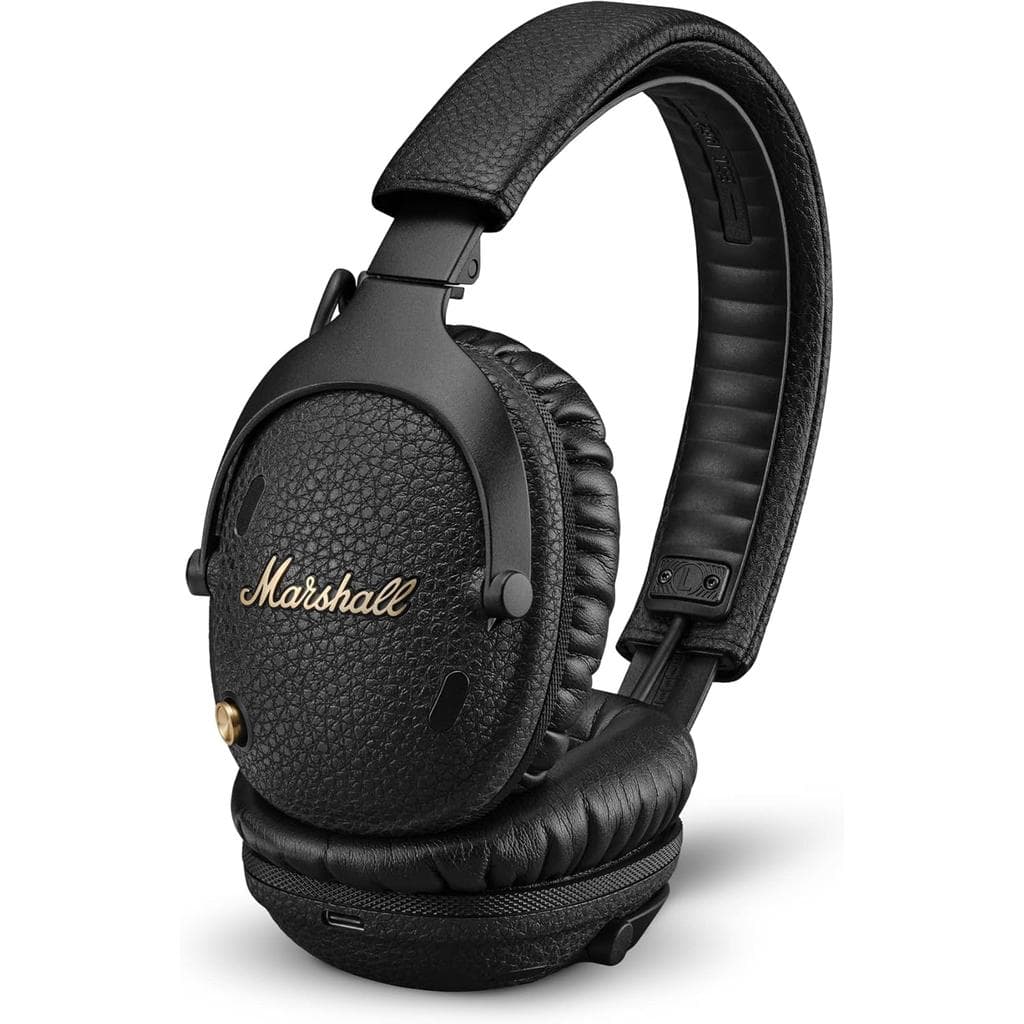 Cuffie riduzione del rumore wireless Marshall Monitor III ANC - Nero