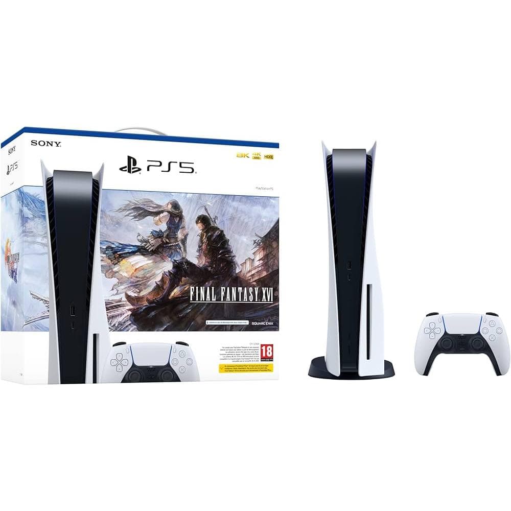 PlayStation 5 825GB - Bianco + Final Fantasy XVI