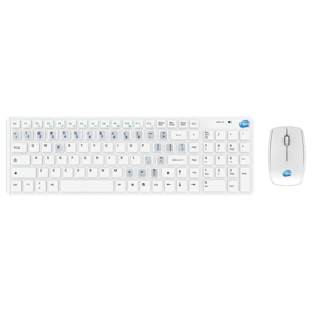 Simpletek Tastiera QWERTY Inglese (US) wireless Wireless Kit with English US Stickers