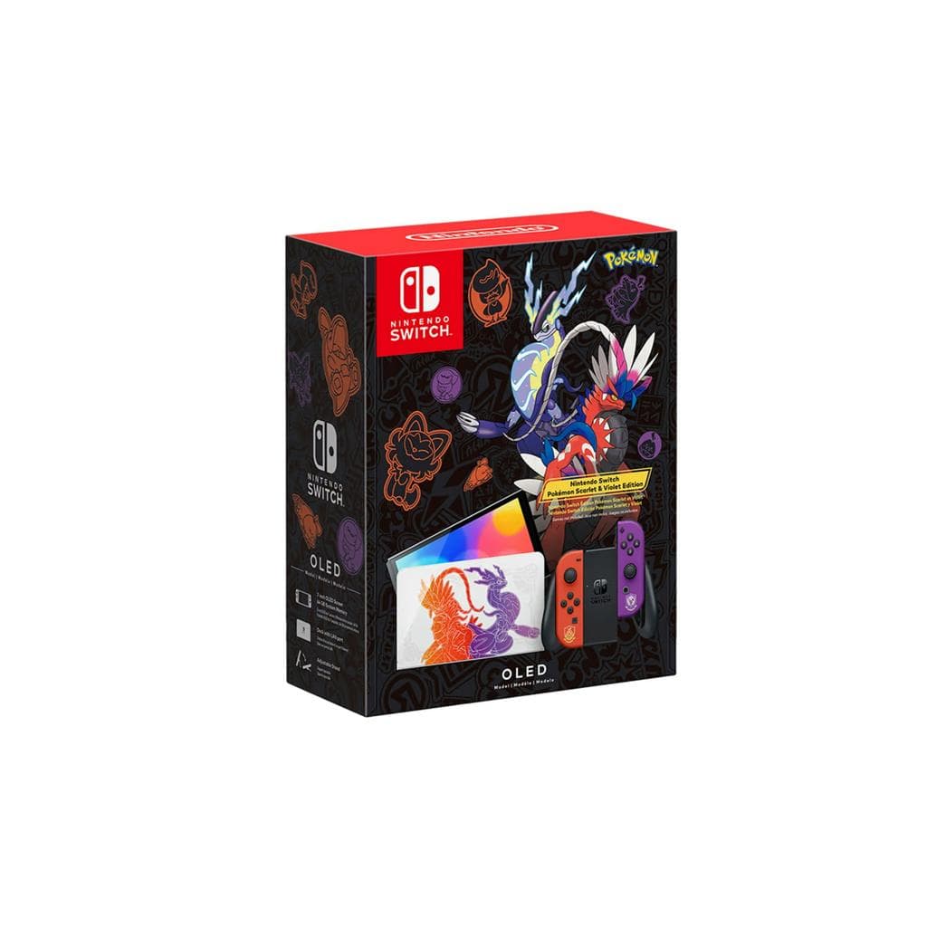 Switch OLED 64GB - Nero - Edizione limitata Pokemon Scarlet et Violet