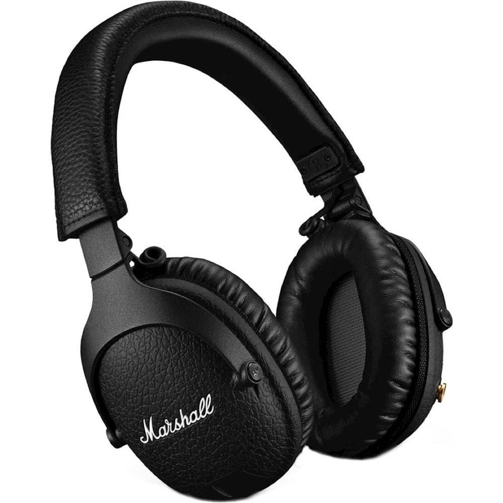 Cuffie riduzione del rumore wireless con microfono Marshall Monitor II ANC - Nero
