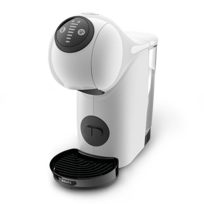 Macchina da caffè a capsule Compatibile Dolce Gusto Krups Genio S KP240110000L - Bianco/Nero