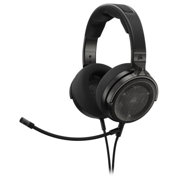 Cuffie gaming a filo con microfono Corsair Virtuoso PRO Carbon Open Back - Nero