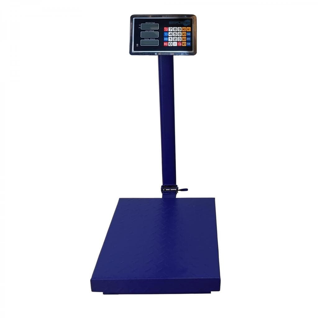 Simpletek Bilancia da Banco con Batteria Ricaricabile max 300kg Bilance pesa persone