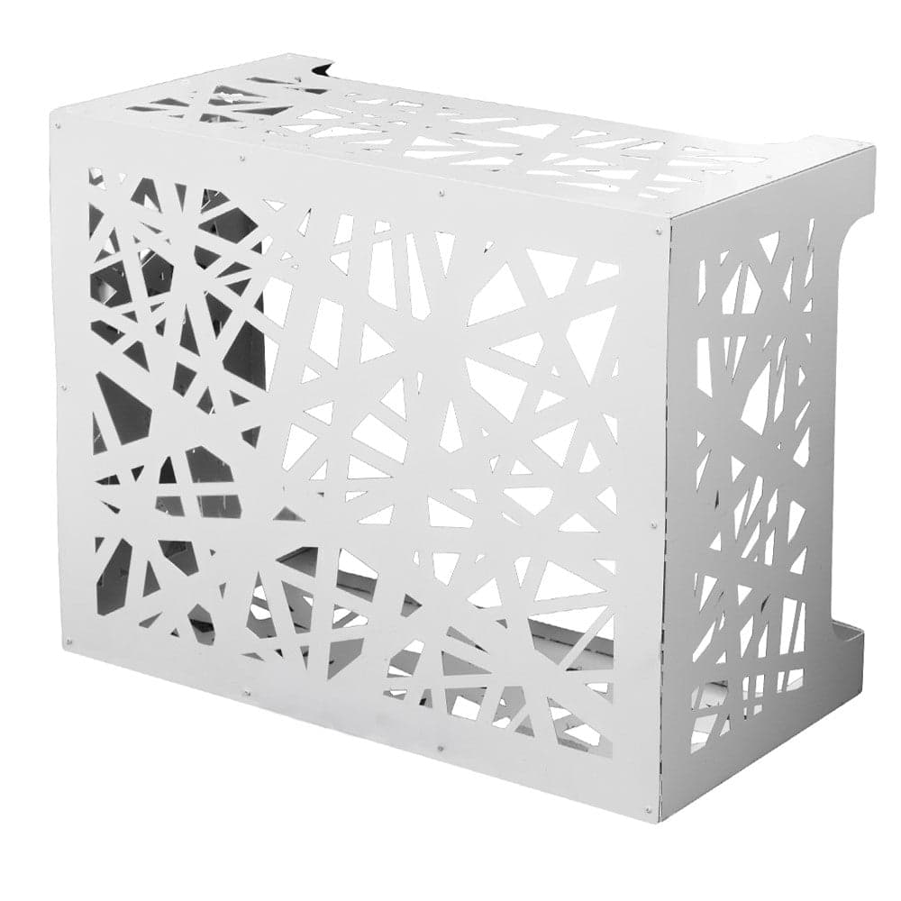 Copricondizionatore Copertura per Climatizzatore 86x44x68 cm Artist M in Alluminio Bianco...